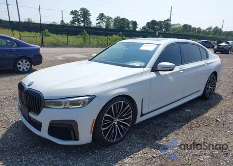 2020 BMW 740I из США, поврежденный, VIN WBA7T2C0XLGL17418